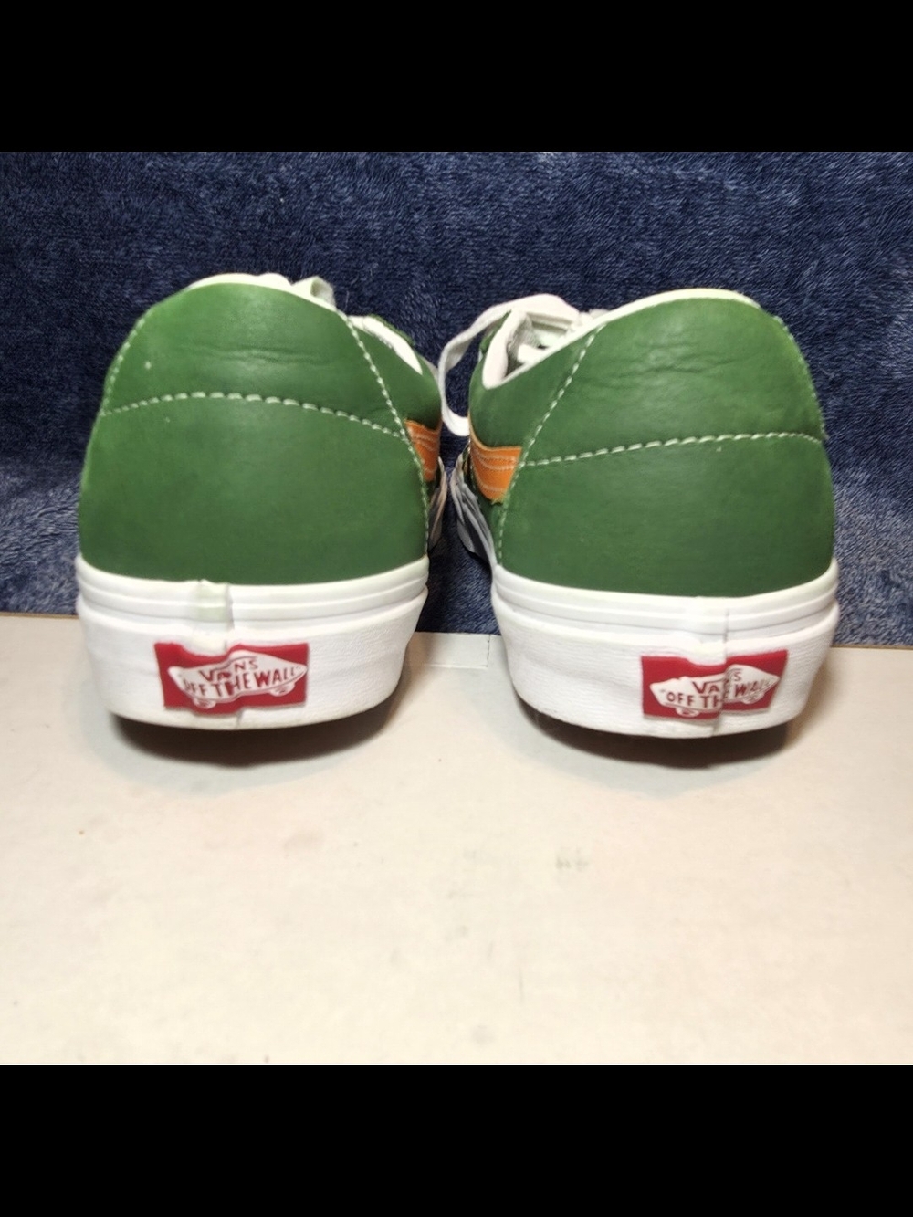 Vans Old Skool Sneakers (Green/Orange) Miami Hurricanes - Picture 4 of 7